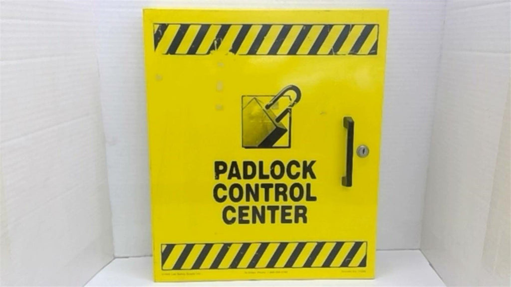 Lab Safety Supply Padlock Control Cabinet Locking Mechanism Broke