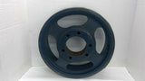 Drive Components 6/5V1500F Pulley 6 Groove 5V Belt Width 15" OD uses F Bushing
