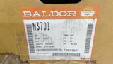Baldor M3701 1.5HP AC Motor 850 RPM 8P 3PH 213FR 230/460V TEFC 60HZ