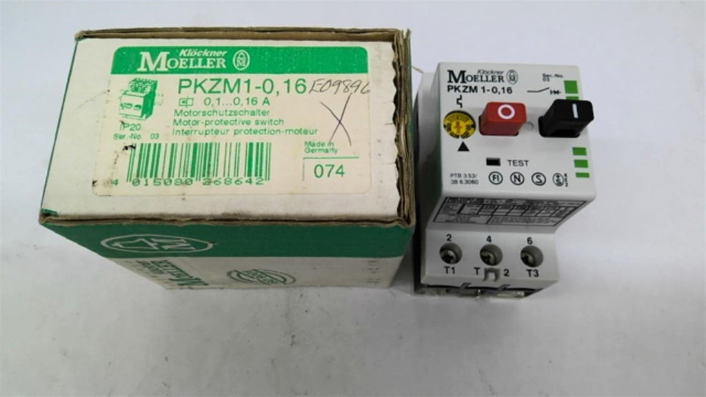 Moeller PKZM1-0,16 Manual Motor Starter 16 Amp