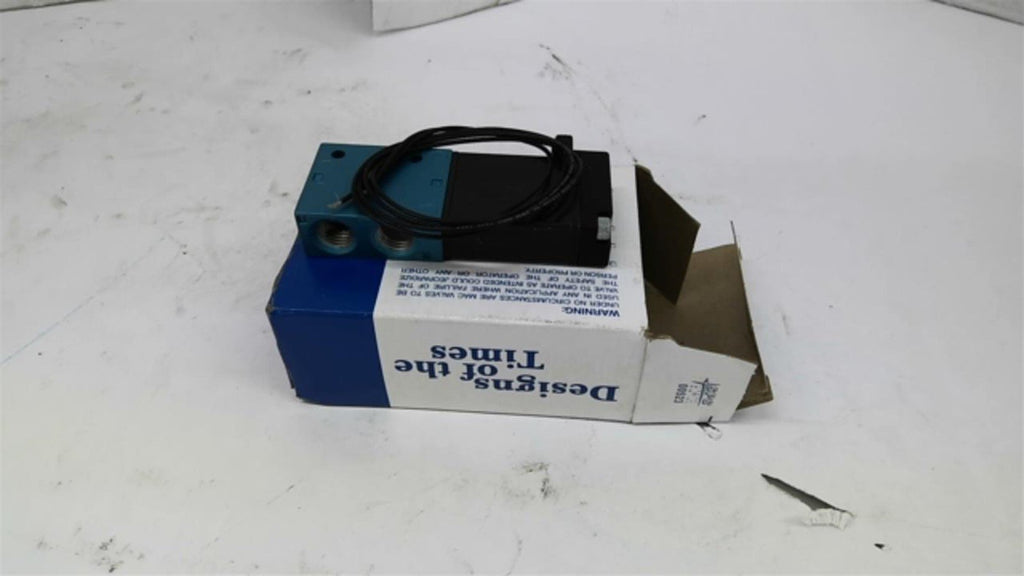 MAC 37A-ABO-HAA-1BK Solenoid Valve 120 Vac 6.7 Watts