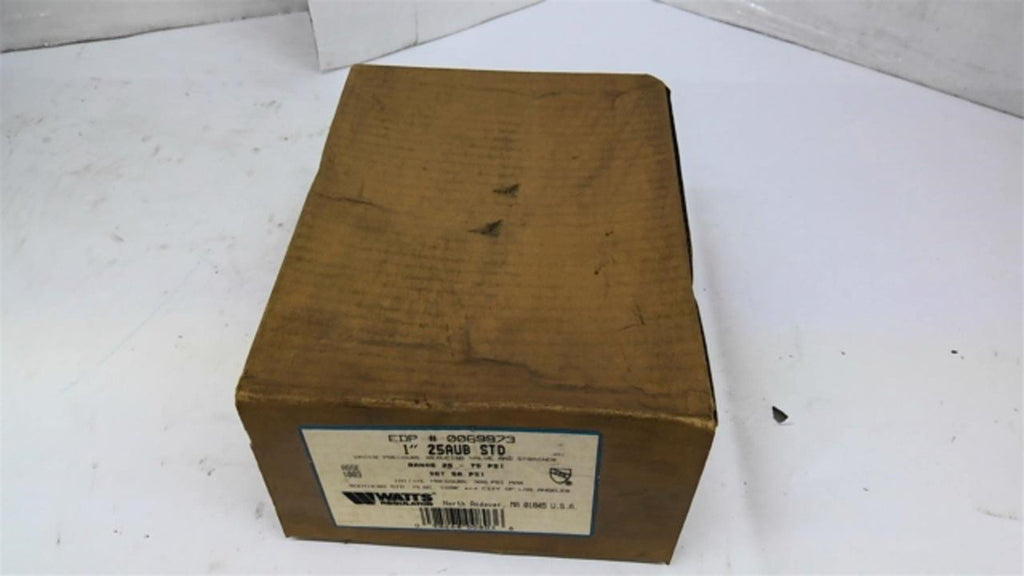 Watts Regulator 1" 25AUB STD Reducing Valve 50 PSI