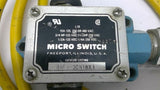 Micro Switch BAF1-3CN18X1 Limit Switch With Woodhead E31793 Cord Without Spring