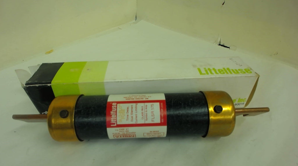 LITTELFUSE FLSR 175 SLO-BLO FUSE, 175 AMPS, 600 V AC, CLASS RK-5 – BME  Bearings and Surplus