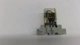 Potter & Brumfield KUP-1411-120 Relay With Idec SR3B-05 Base