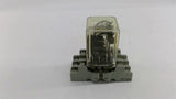 Potter & Brumfield KUP-1411-120 Relay With Idec SR3B-05 Base