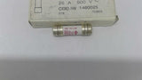 Weber CH10X38 25A Fuse 500 Volts Lot of 10