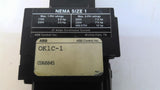 ABB OK1C-1 Contactor 10 Hp 460 Volts 27 Amps