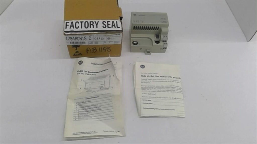 Allen Bradley 1794-ACN15 Flex I/O Control Net Adapter