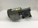 Baldor B0405250350 1/4HP Gear Motor 310 RPM 3 Phase 208-230/460V 60Hz