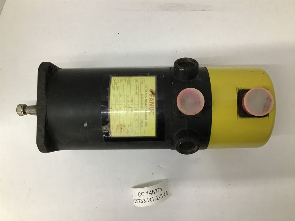 Fanuc A06B-0642-B011 2000 RPM 151 VAC DC Servo Motor