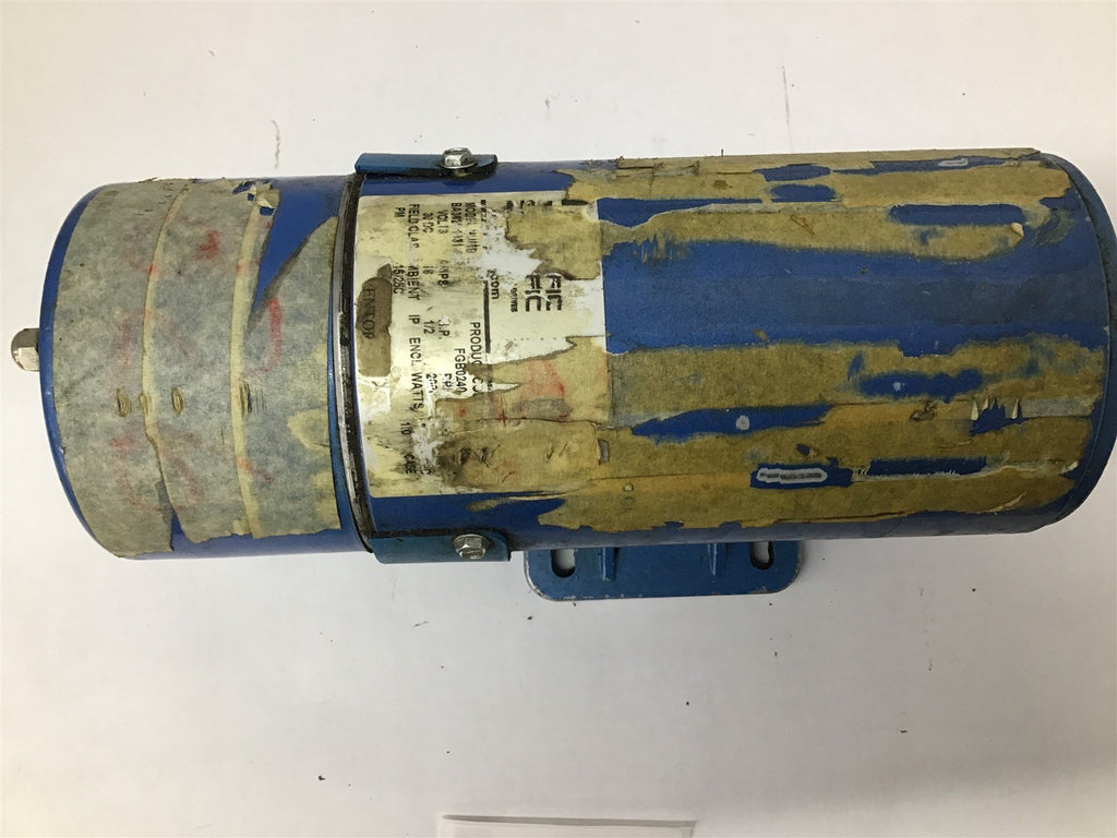Pacific 1/2 HP 30 VDC 2000 RPM FGB0240 DC Motor