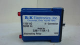 R-K ELECTRONICS CAB-115A-3 8-PIN ALTERNATING RELAY, 115 V AC, 50/60 HZ
