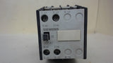 SIEMENS 3TF4111-0B CONTACTOR / STARTER, 18 A, RATED AT 460 VOLTS, 7-1/2 HP