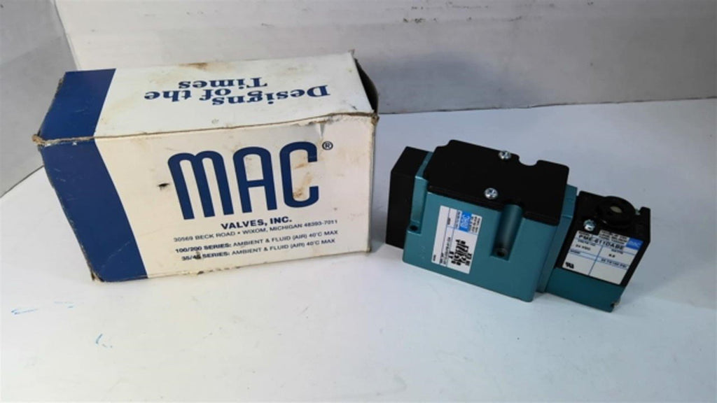 MAC 6211c-000-PM-611DA Solenoid Valve 24 VDC