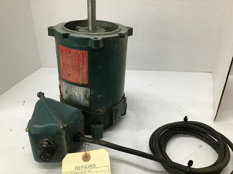 Reliance T56H3242P-ZK 1/4 HP 90V 1725 RPM 56C TEFC DC Motor