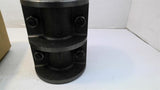 Baldor 009006 1-1/2" Ribbed Rigid Coupling