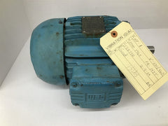 Weg 00118EP3E143T 1HP 208-230/460V 1800 RPM 4P 143T 3PH 60HZ TEFC AC Motor