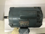 Surge 7D-204CDR332EGWF2CW 2.5HP 115/230V 1800 RPM 4P 204Y Single Phase AC Motor
