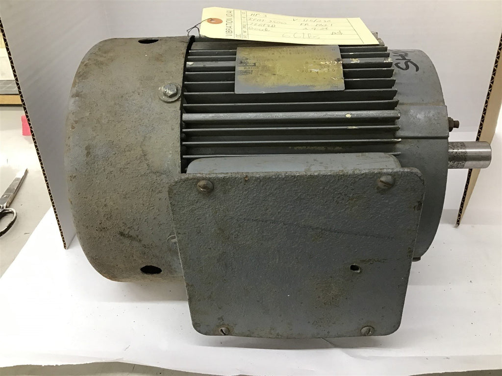 AJAX TM-3-36-182T 3HP 115/230V 3600 RPM 2P 182T Single Phase AC Motor