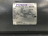 Powertec A28CXJ100070000 125 HP 640VDC 1750 RPM 2812TZ TEFC DC Motor