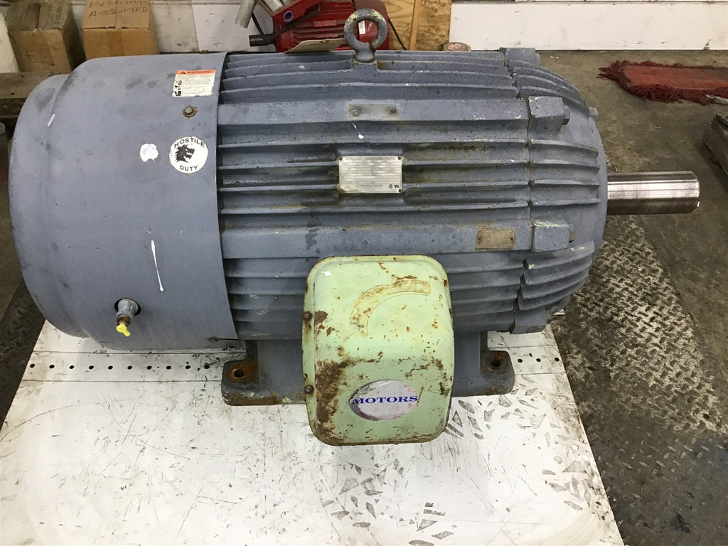 US Motors F236-A022346R184M 200 HP 480V 1800 RPM 4P 3PH 447T 60HZ TEFC AC Motor