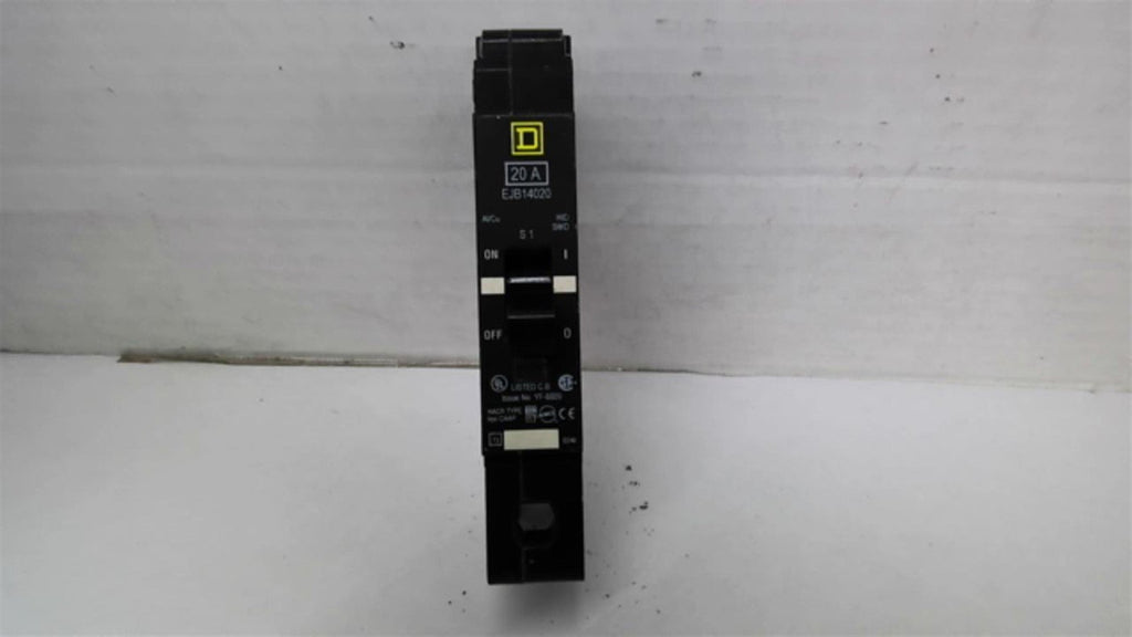 Square D EJB14020 Single Pole Circuit Breaker 20 Amp