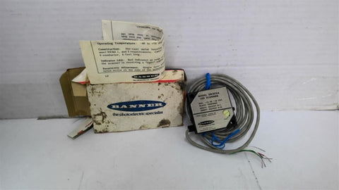 Banner SM502A Photoelectric Sensor