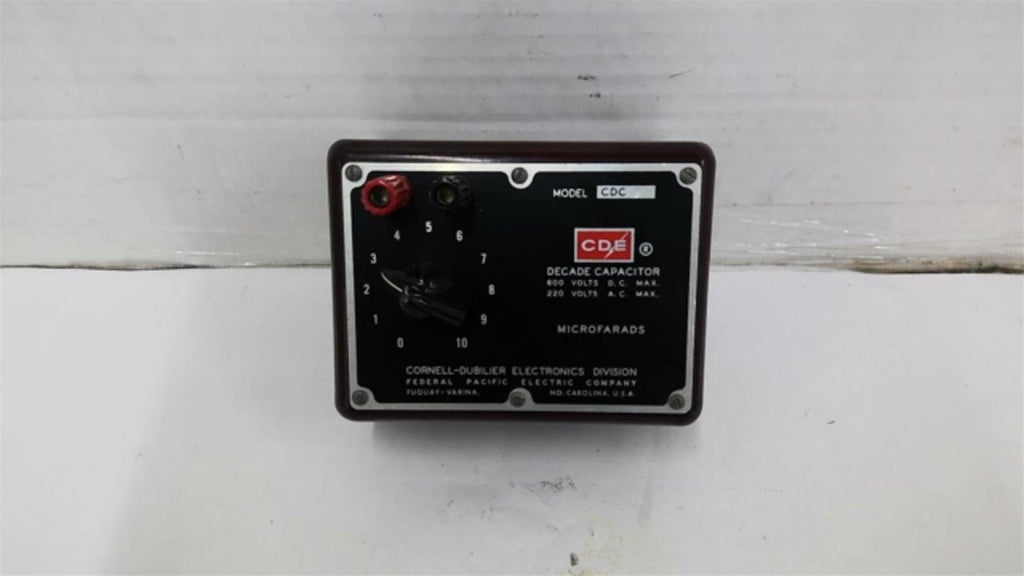 Cornell- Dubilier CDC Decade Capacitor