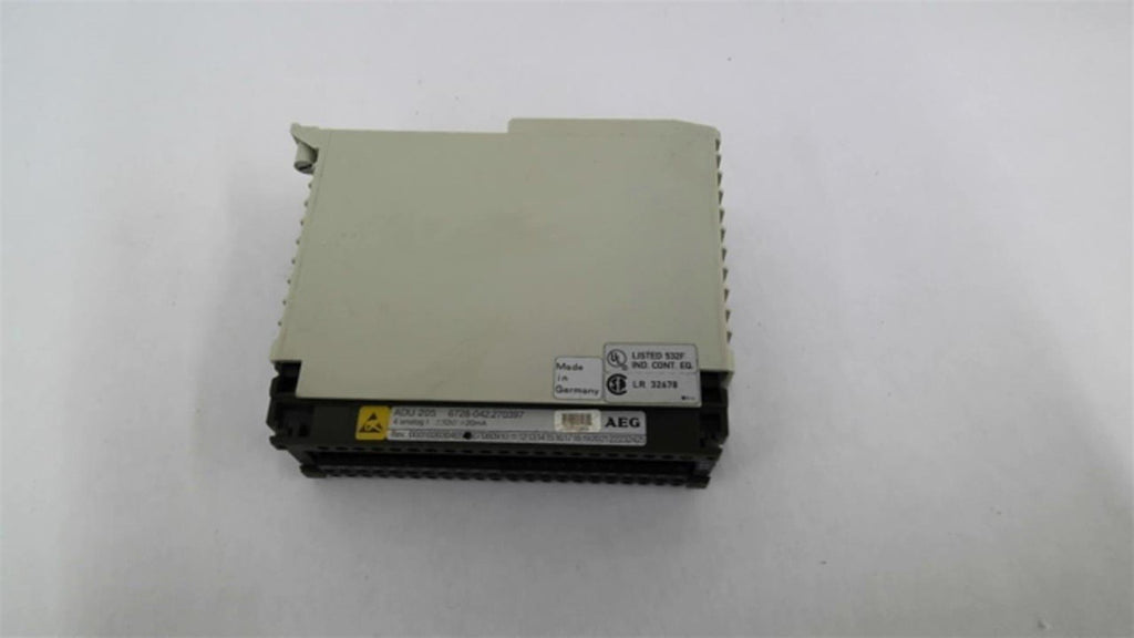 AEG ADU 205 Analog Input Module 6728-042.270397 20Ma