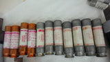 LOT OF VARIOUS FUSES, AMPS VARY FROM 1/4-175 AMPS, 600 VOLTS MAX