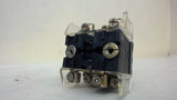 ALLEN-BRADLEY 800T-A BLACK PUSHBUTTON WITH CONTACT BLOCKS, SERIES T, 600 V AC