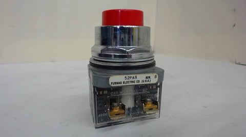 FURNAS 52PA8 RED PUSH BUTTON, SERIES B
