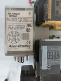 4 Allen Bradley Contactors 2: 700-F310A1 2: 199-Fsma1 And 1: Relay 700-Ha32A1