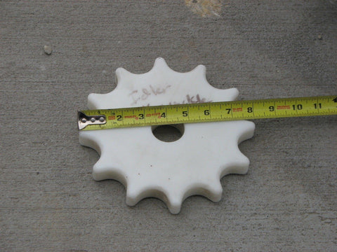 7 Idler Sprockets Pitch-2 in. center to center 12 tooth 1-1/2 in. bore