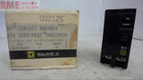SQUARE D Q02125 CICUIT BREAKER, 120/240 VOLTS, 50/60 HZ, 125 AMP, 2 POLE,