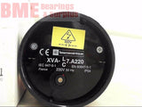 TELEMECANIQUE FLASHING LIGHT XVA-C74A220 230V/50HZ RED COLOR LENS