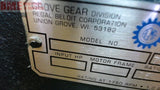 Tmq1262 Grove Gear Left Angle Gear Reducer 2.947 Input Hp 15:1 Ratio 56C Frame