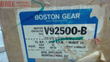 BOSTON GEAR V92500-B 1/4 HP DC MOTOR 90 ARM V, 100/50 FIELD V, 1750 RPM, 56C