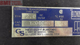 Heavy Duty Y2000N 2 Kva @60 Hz Type Sbw 220/230/240-440/460/480 Pri. Voltage