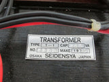 SEIDNSYA CONTROL TRANSFORMER  # T-1 4392  - 500 VA - 440/460/480 VAC   - USED