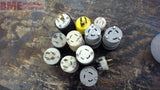 LOT OF 10 ASSORTED ELECTRICAL PLUGS AND RECEPTACLES