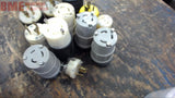 LOT OF 10 ASSORTED ELECTRICAL PLUGS AND RECEPTACLES