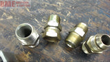 LOT OF 12--- ASSORTED 3/4" HYDRAULIC FITTINGS
