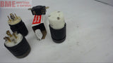 LOT OF ASSORTED ELECTRICAL PLUGS AND RECEPTACLE