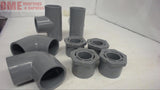 8 PCS -- SPEARS  SCH 80 CPVC COUPLINGS AND ELBOWS