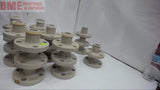 23 EACH -- 4 BOLT PIPE FLANGES