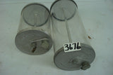 Oiler Canisters Round 6" Od X 8"Tall, Round 6" Od X 13" Tall
