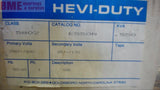 HEVI-DUTY E550N 5.50 TRANSFORMER 208/-/600 PRI, 85/-/130 SEC, SINGLE PHASE