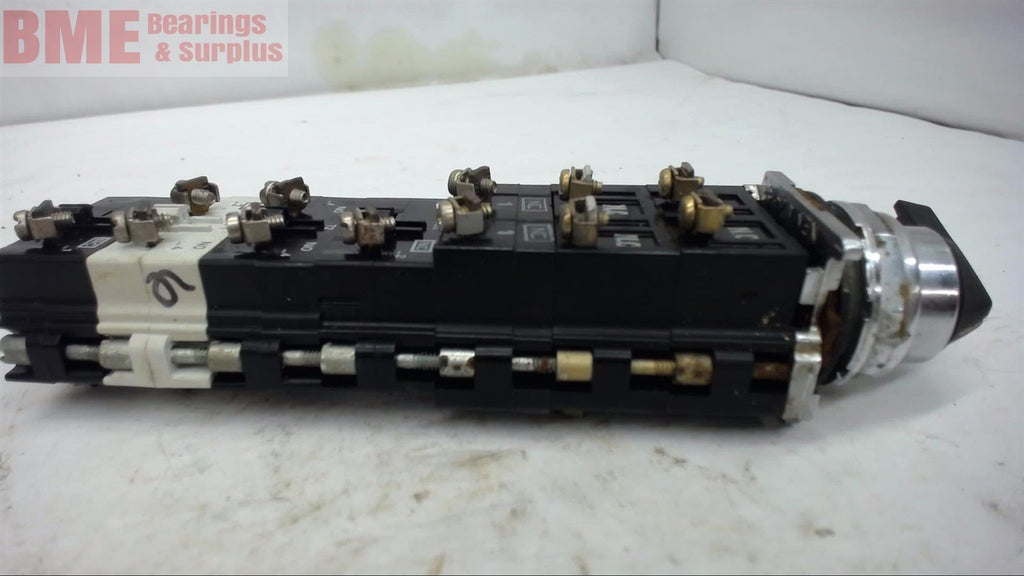4 POSITION SELECTOR SWITCH WITH CONTACT BLOCKS